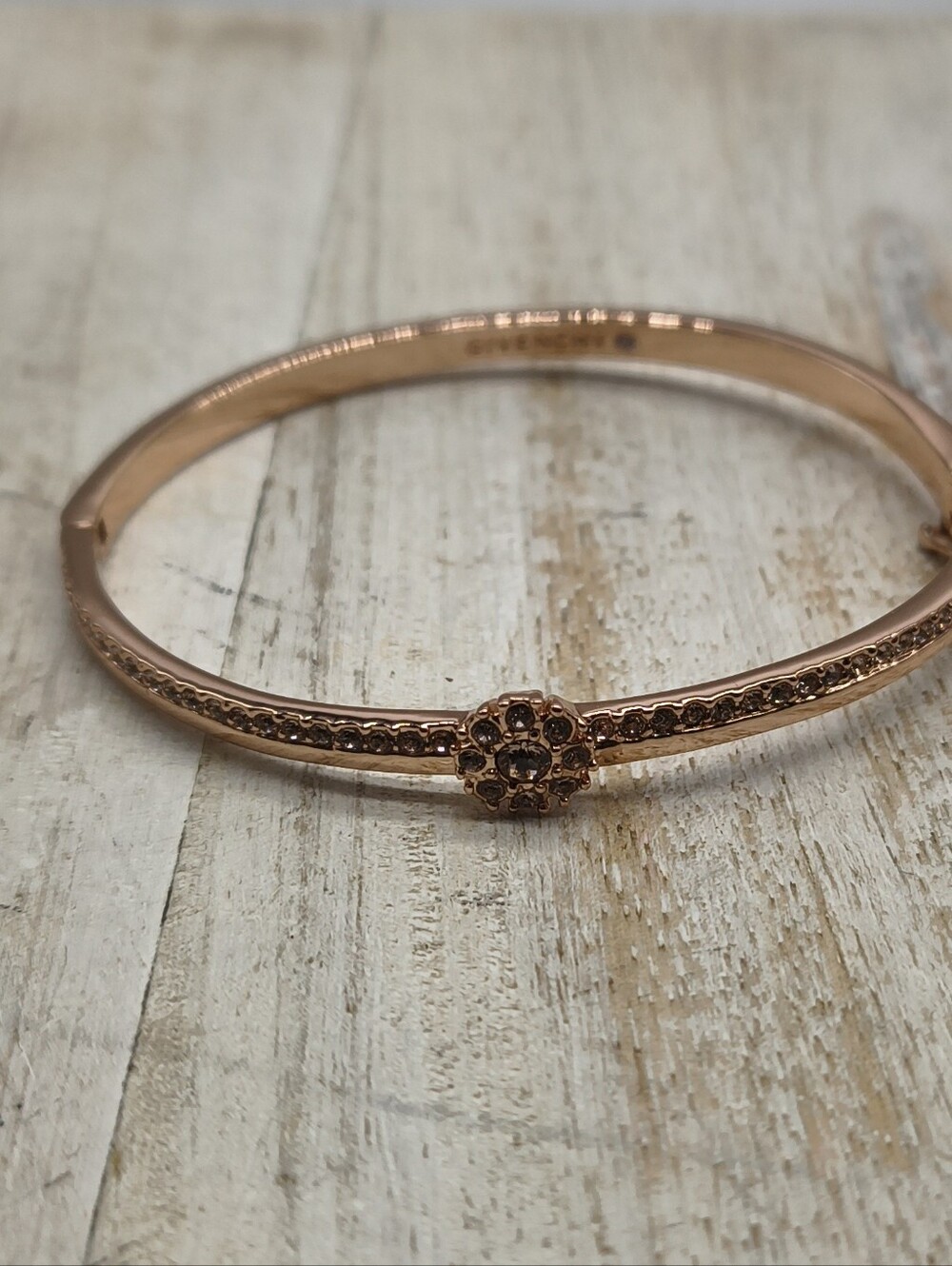 Givenchy Rose Gold-Tone Stone Bracelet